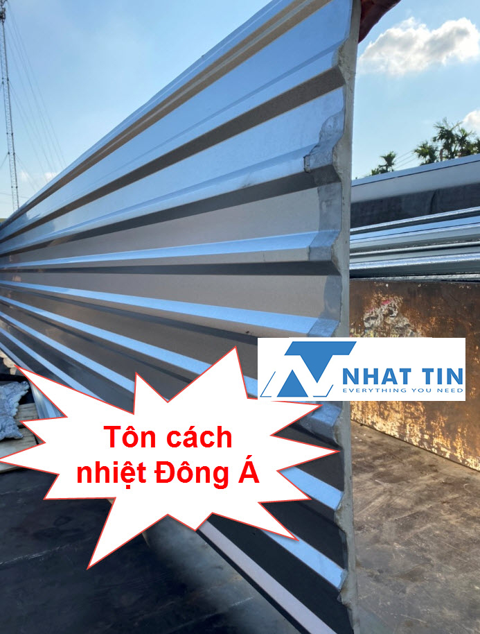 Tôn Cách Nhiệt Đông Á Đẹp Rẻ Nhiều Mẫu Nhất Tín Bắc Tân Uyên Bình Dương