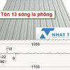 Tôn La Phông 13 Sóng Nhất Tín Bắc Tân Uyên Bình Dương 2